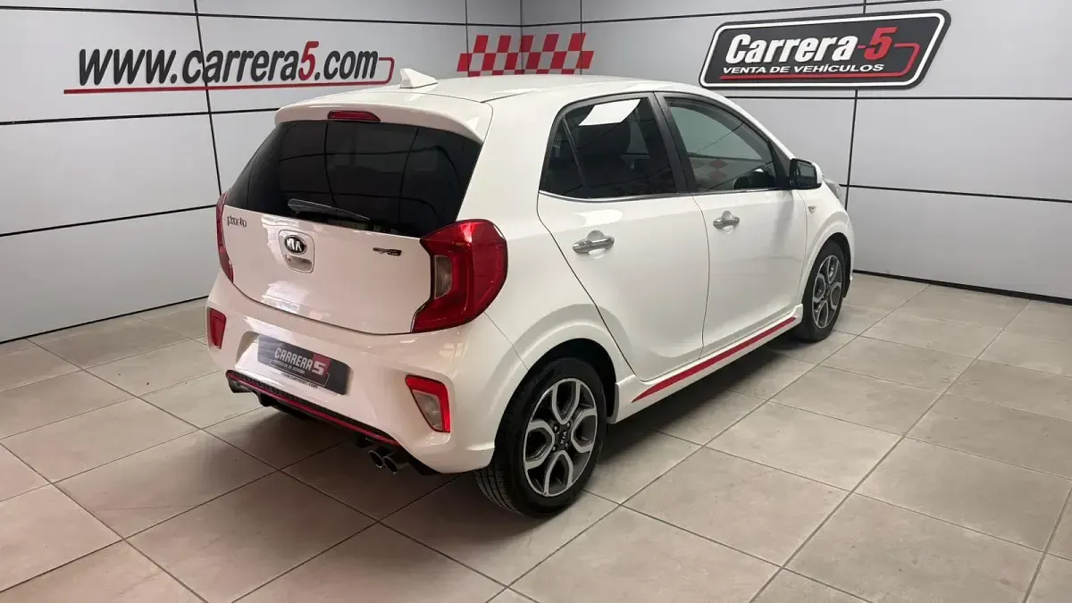 Usado Kia Picanto GT-Line 84 CV (61 kW) 2019 Blanco Utilitario