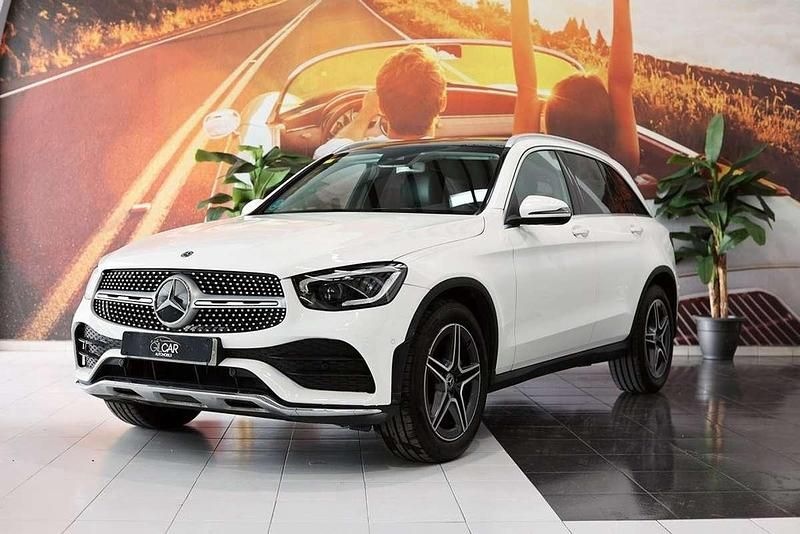 Usado Mercedes GLC300 245 CV (180 kW) 2020 Blanco SUV