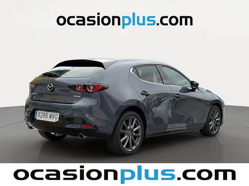 Usado Mazda 3 Exclusive-Line 150 CV (110 kW) 2024 Gris Utilitario