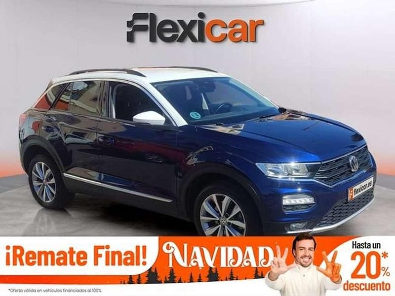 Azul Usado 2018 VW T-Roc Advance SUV | 16.790 € (Precio justo) - Imagen 1/4