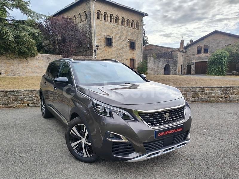 Gris Usado 2018 Peugeot 5008 Style Monovolumen | 16.500 € (Precio justo) - Imagen 1/4