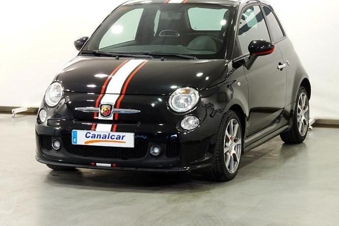 Usado Abarth 500 135 CV (99 kW) 2012 Negro Utilitario