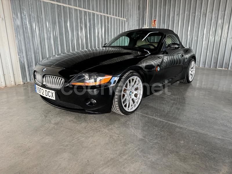 Usado BMW Z4 170 CV (125 kW) 2005 Negro Descapotable