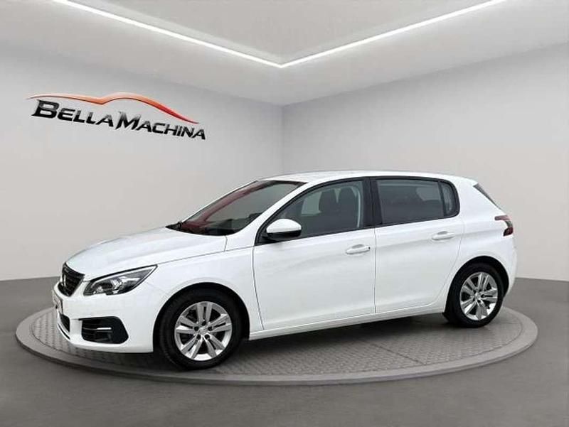 Usado Peugeot 308 Style 131 CV (96 kW) 2021 Blanco Utilitario