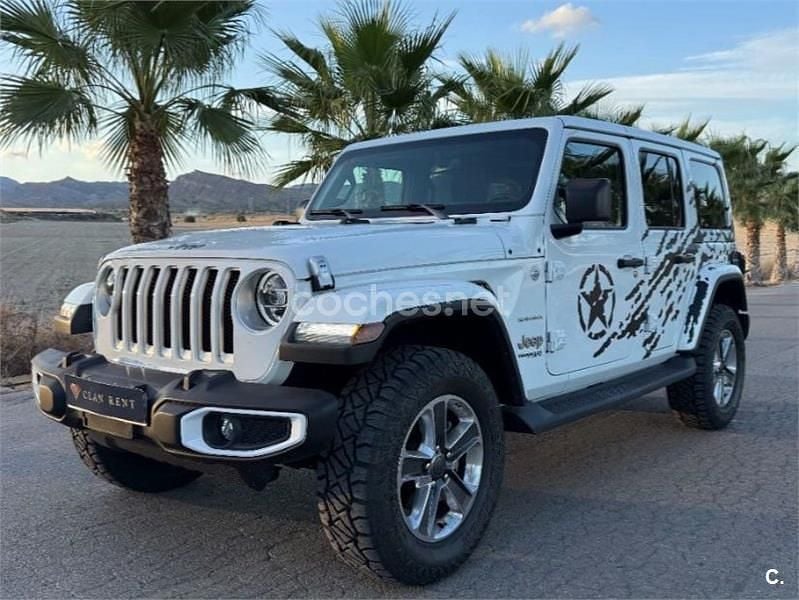 Negro Usado 2021 Jeep Wrangler SUV | 48.000 € (Buen precio) - Imagen 1/4