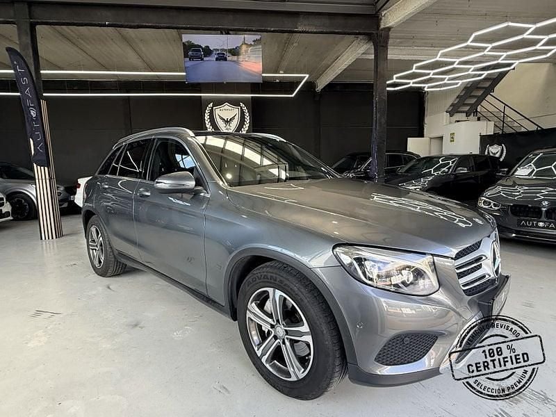 Usado Mercedes GLC220 Exclusive 170 CV (125 kW) 2015 Gris / plata SUV