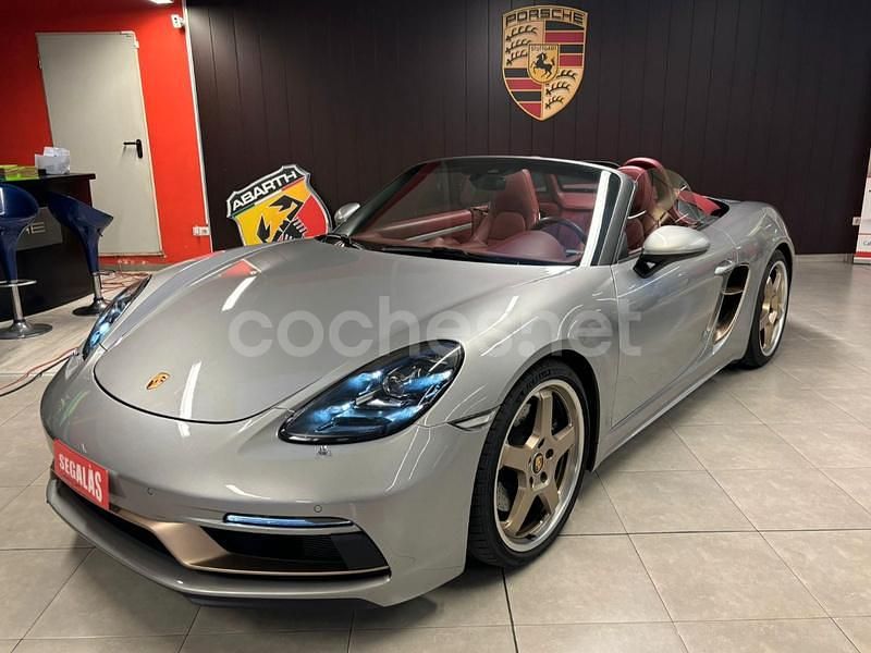 Gris / plata Usado 2022 Porsche 718 Boxster Descapotable | 98.000 € (Super precio) - Imagen 1/4