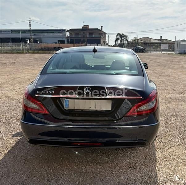 Usado Mercedes CLS350 258 CV (189 kW) 2015 Azul Berlina