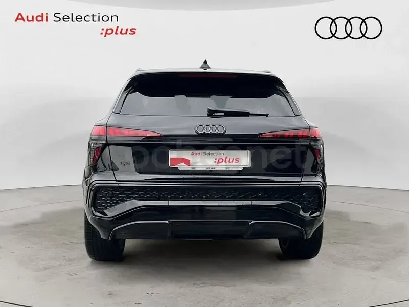 Usado Audi Q3 S-Line 150 CV (110 kW) 2025 Negro SUV