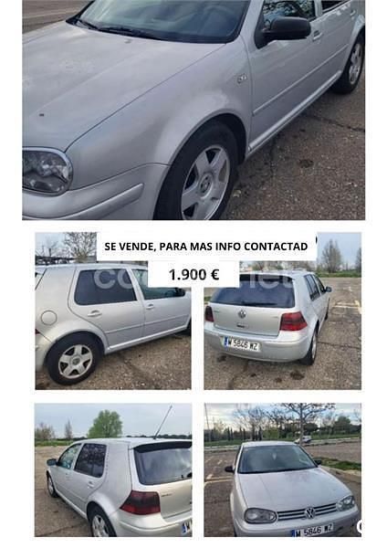 Gris / plata Usado 1999 VW Golf IV Highline Berlina | 1900 € (Super precio) - Imagen 1/4