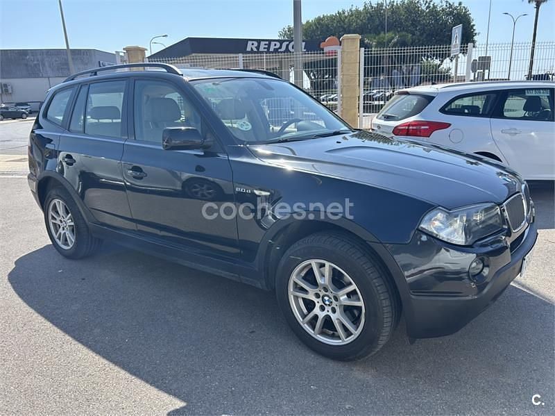 Negro Usado 2008 BMW X3 SUV | 7999 € (Precio justo) - Imagen 1/4