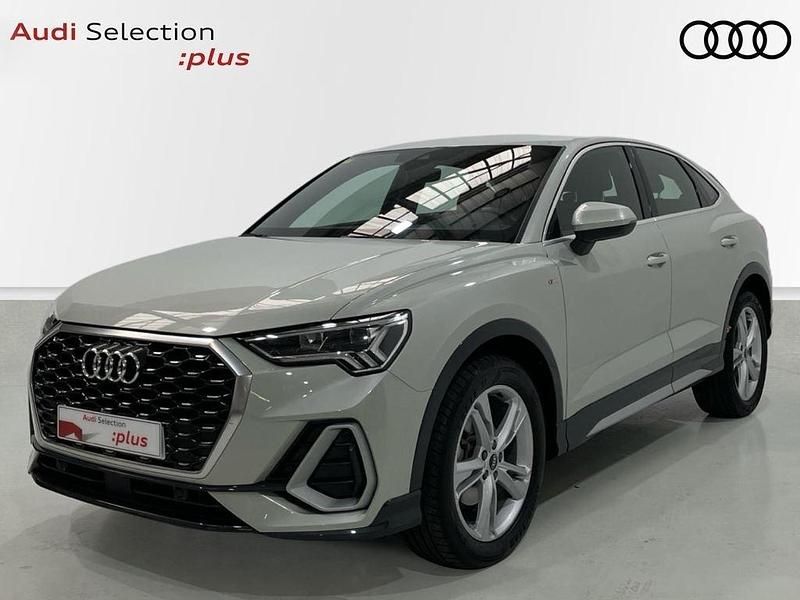 Usado Audi Q3 S-Line 150 CV (110 kW) 2020 Gris SUV