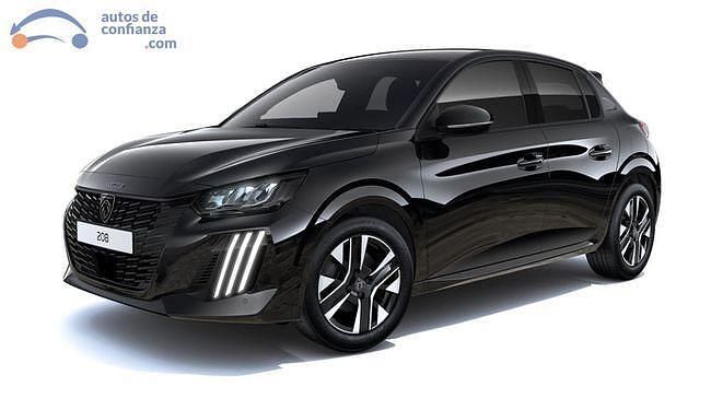 Negro Nuevo 2025 Peugeot 208 Allure Utilitario | 20.490 € (Precio justo) - Imagen 1/4