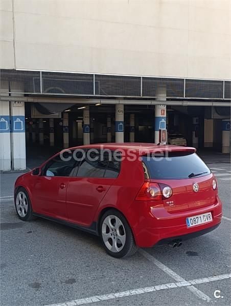 Usado VW Golf IV GTI 200 CV (147 kW) 2006 Rojo Berlina