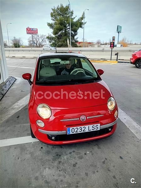 Usado Fiat 500 69 CV (50 kW) 2014 Rojo Berlina