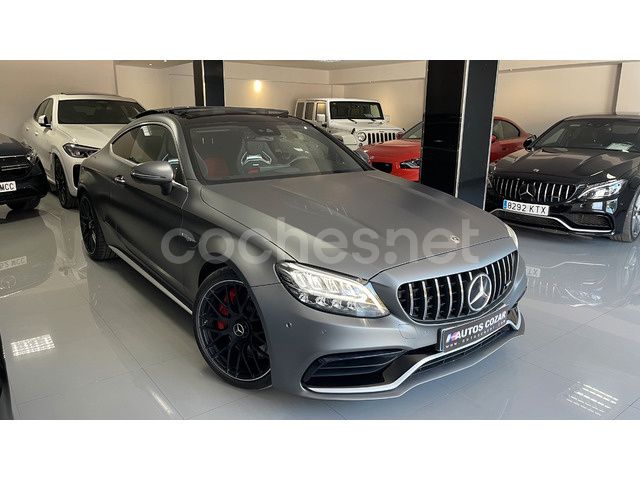 Usado Mercedes C63S AMG 510 CV (375 kW) 2018 Gris / plata Coupe