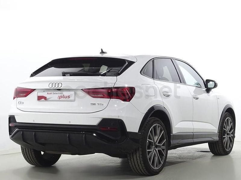 Usado Audi Q3 Sportback 150 CV (110 kW) 2021 Blanco SUV