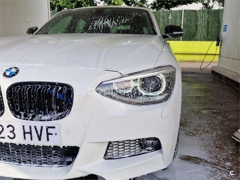 Blanco Usado 2014 BMW 118 Utilitario | 8500 € (Precio justo) - Imagen 1/4