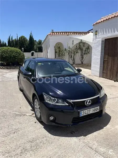 Usado Lexus CT200h 136 CV (100 kW) 2013 Negro Berlina