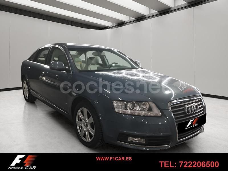 Azul Usado 2009 Audi A6 Berlina | 6480 € (Precio justo) - Imagen 1/4