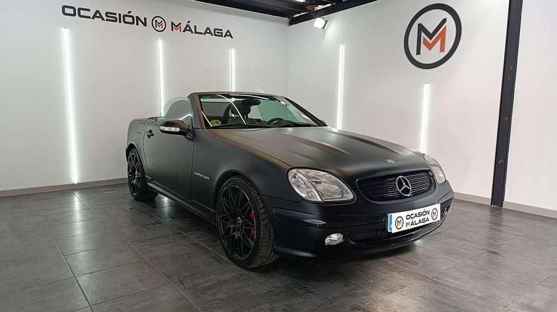 Negro Usado 2003 Mercedes SLK32 AMG AMG Descapotable | 9900 € - Imagen 1/4