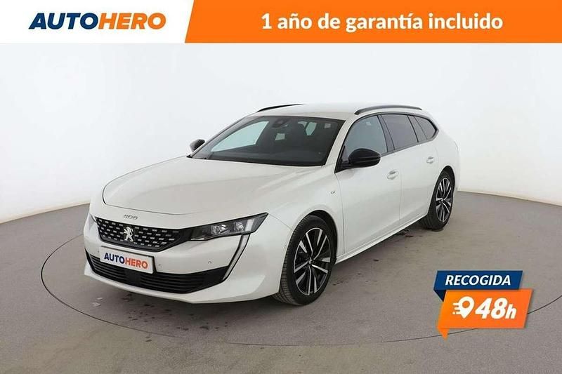 Blanco Usado 2022 Peugeot 508 GT Familiar | 18.570 € (Precio justo) - Imagen 1/4