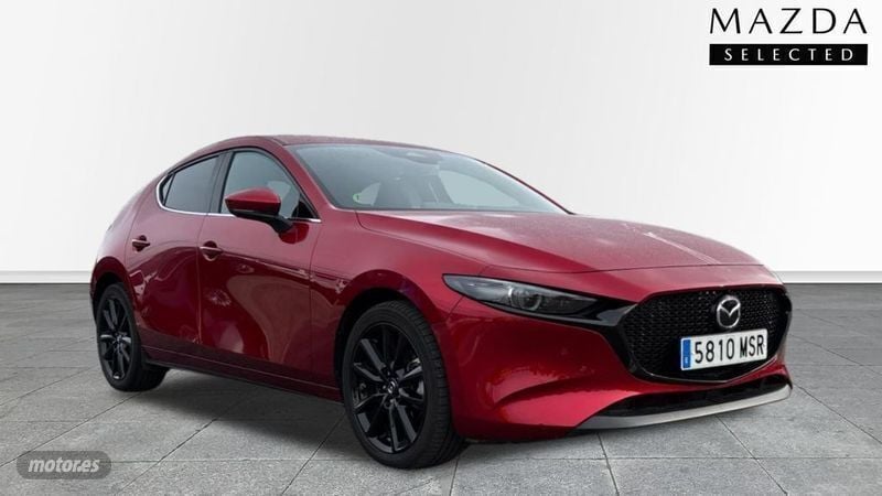 Rojo Nuevo 2024 Mazda 3 Comfort SUV | 30.749 € (Precio justo) - Imagen 1/4