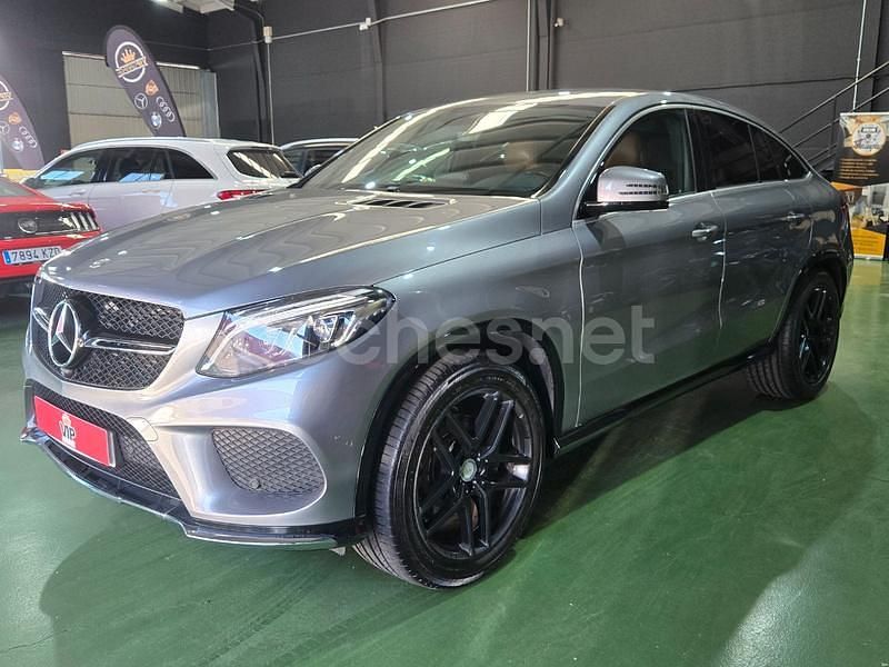 Usado Mercedes GLE350 258 CV (189 kW) 2017 Gris / plata Coupe