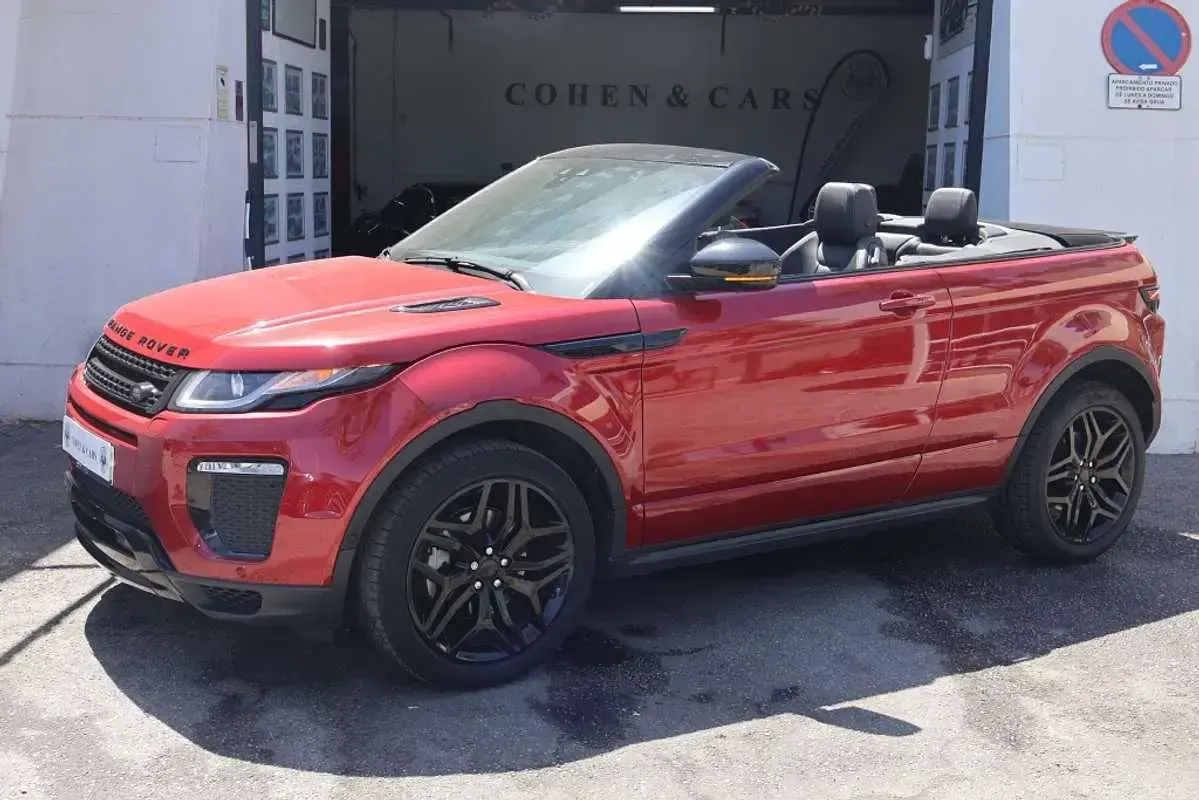 Usado Land Rover Range Rover evoque HSE Dynamic 179 CV (131 kW) 2017 Granate Descapotable