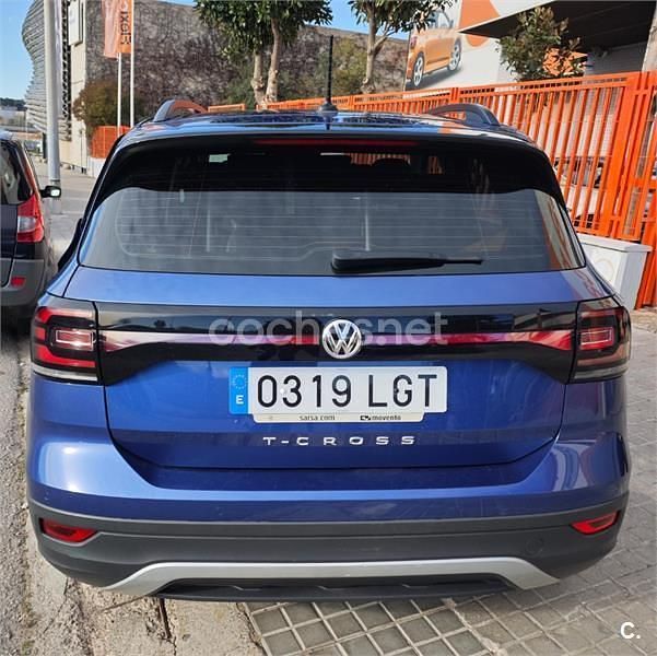 Usado VW T-Cross Advance 115 CV (84 kW) 2020 Azul SUV