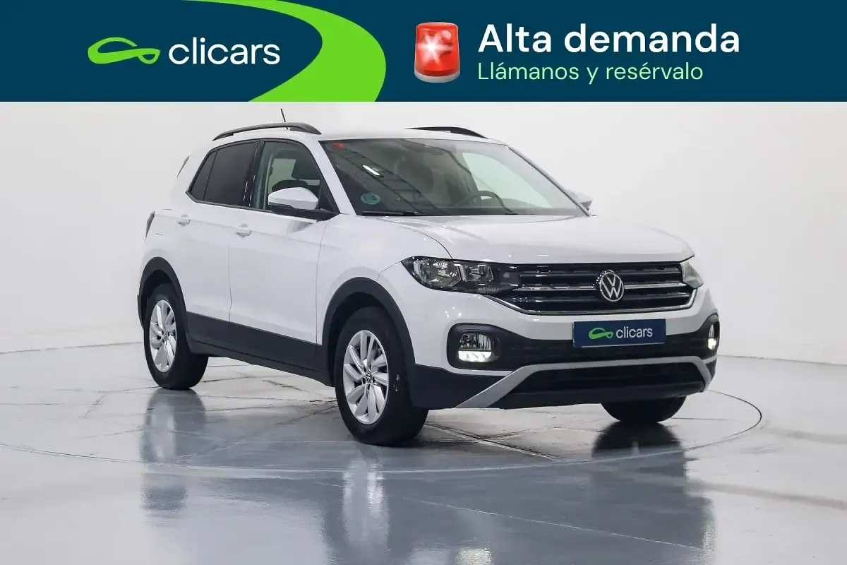 Usado VW T-Cross Advance 110 CV (80 kW) 2021 Blanco SUV