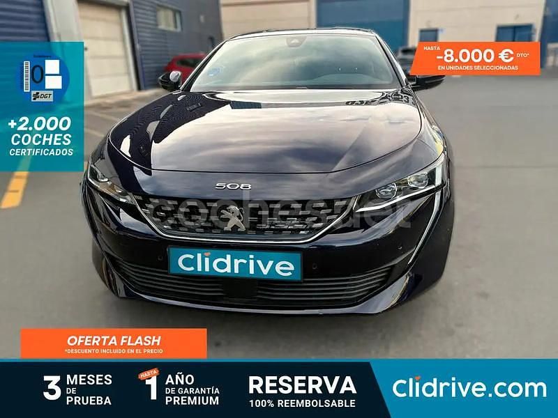 Negro Usado 2020 Peugeot 508 GT-line Berlina | 21.690 € - Imagen 1/3