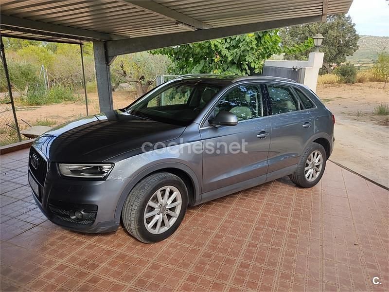 Usado Audi Q3 Ambition 177 CV (130 kW) 2013 Gris / plata SUV