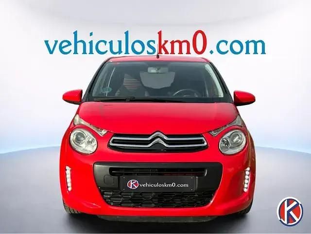 Brugt Citroën C1 Feel 72 HK (52 kW) 2021 Rød Hatchback