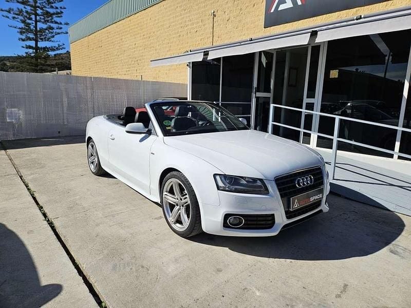 Usado Audi A5 Cabriolet S-Line 211 CV (155 kW) 2011 Blanco Descapotable