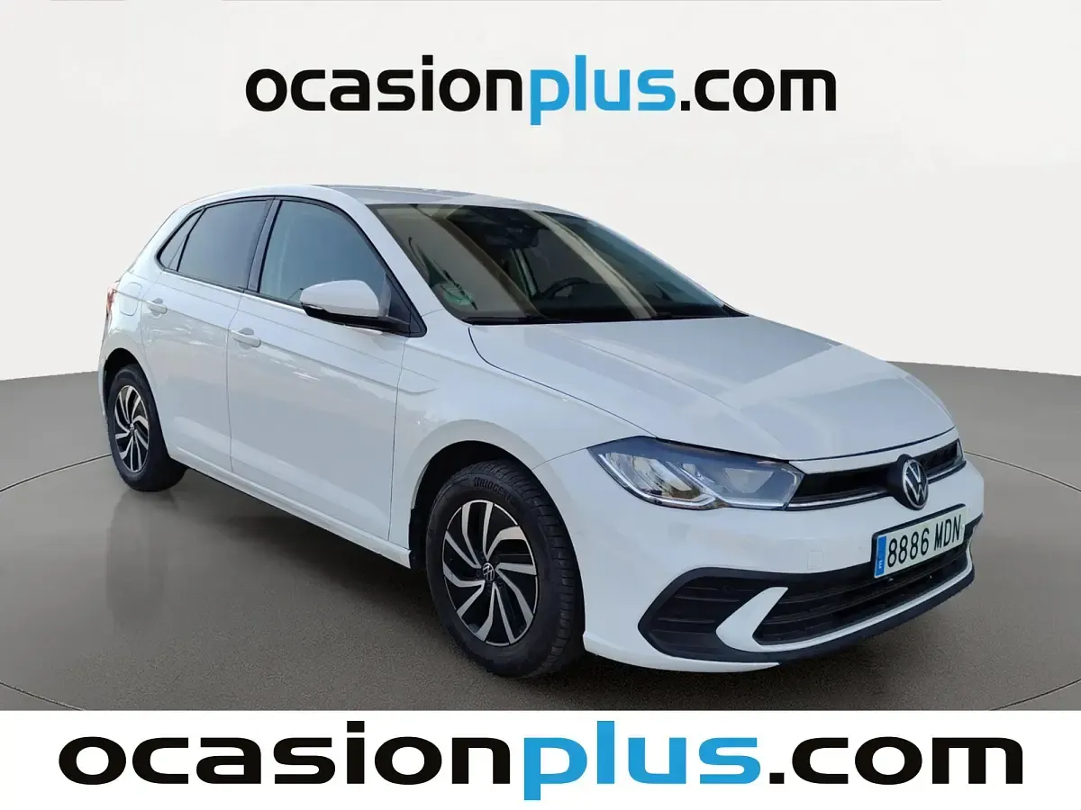 Usado VW Polo Life 95 CV (69 kW) 2023 Blanco Utilitario