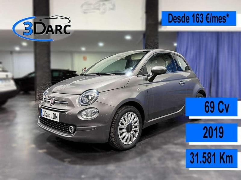 Gris Usado 2019 Fiat 500 Lounge Utilitario | 9000 € (Buen precio) - Imagen 1/4