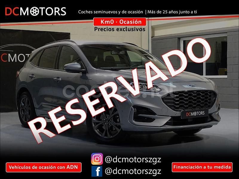 Gris Usado 2022 Ford Kuga ST-Line SUV | 19.990 € (Precio justo) - Imagen 1/4
