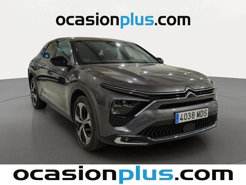 Usado Citroën C5 X Feel 131 CV (96 kW) 2023 Gris Familiar