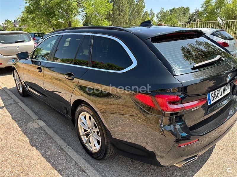 Usado BMW 520 190 CV (139 kW) 2021 Negro Familiar