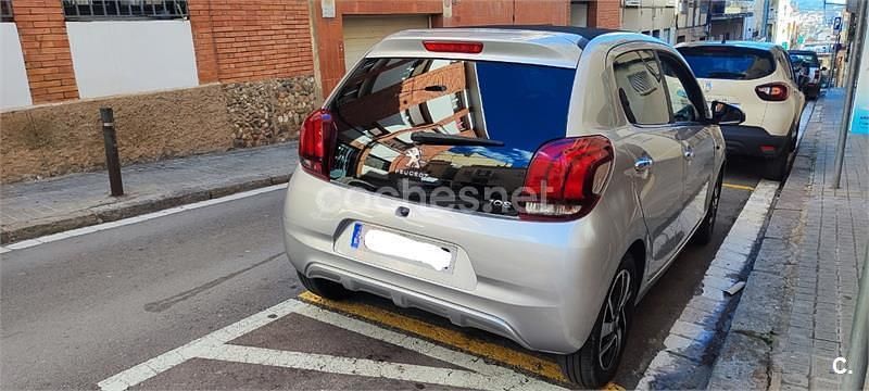 Usado Peugeot 108 Allure 69 CV (50 kW) 2017 Gris / plata Utilitario