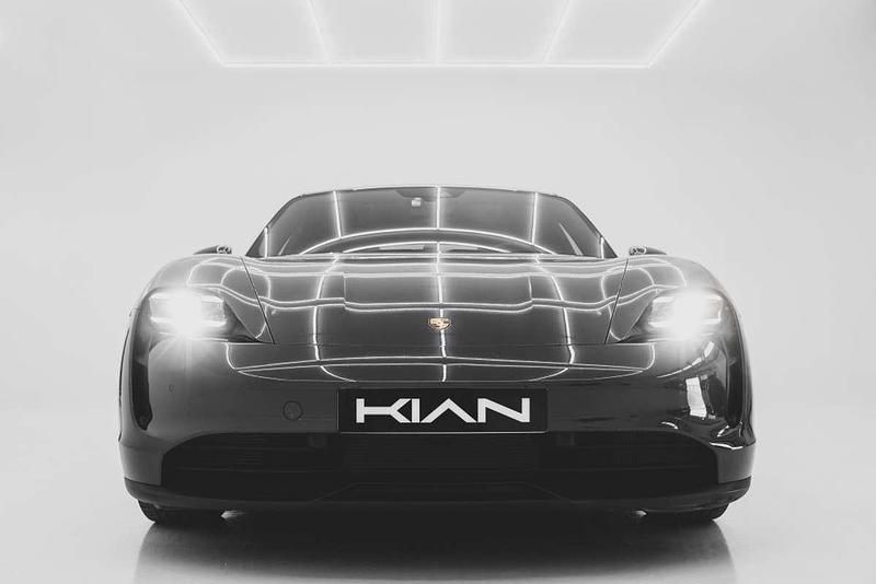 Usado Porsche Taycan 4S 389 kW (530 CV) 2020 Gris Berlina