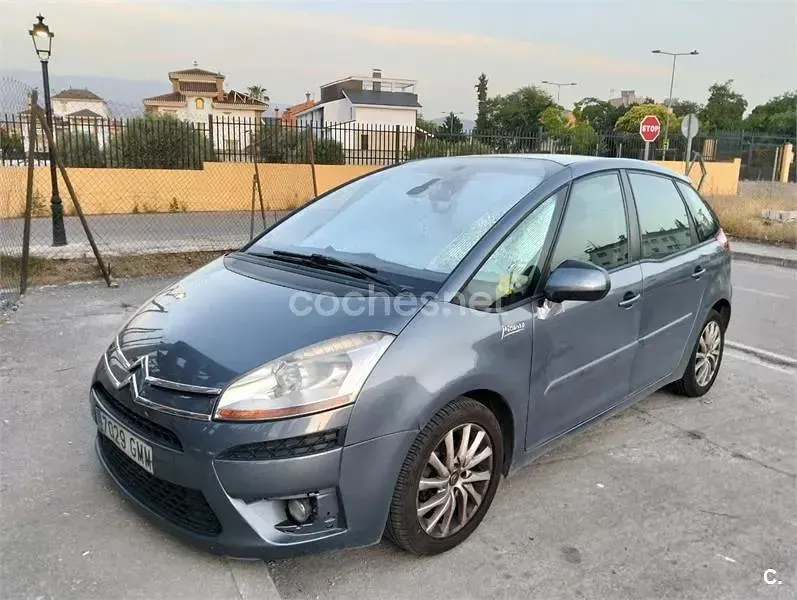 Usado Citroën C4 Picasso Exclusive 110 CV (80 kW) 2009 Gris / plata Monovolumen