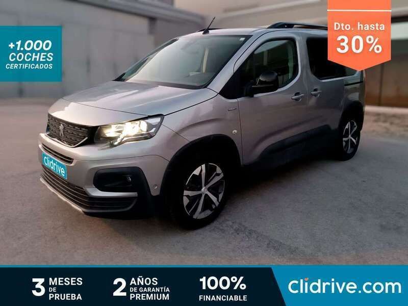 Gris Usado 2019 Peugeot Rifter GT-line Monovolumen | 15.490 € (Buen precio) - Imagen 1/3