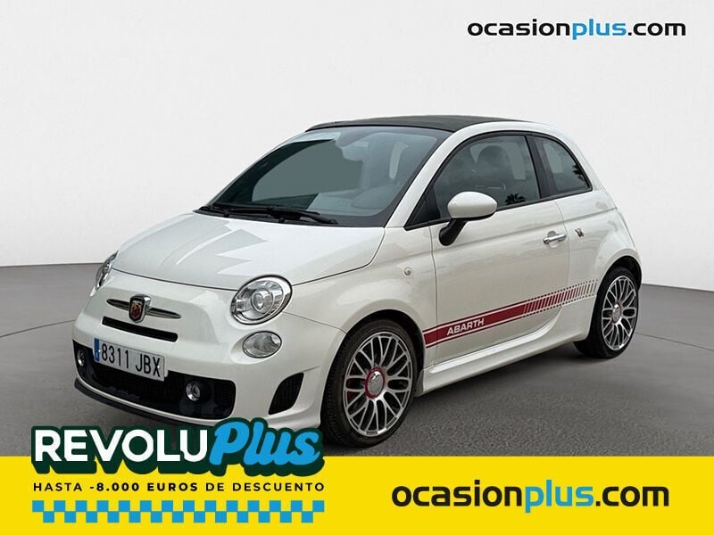 Blanco Usado 2014 Abarth 500C Descapotable | 13.450 € (Precio justo) - Imagen 1/4