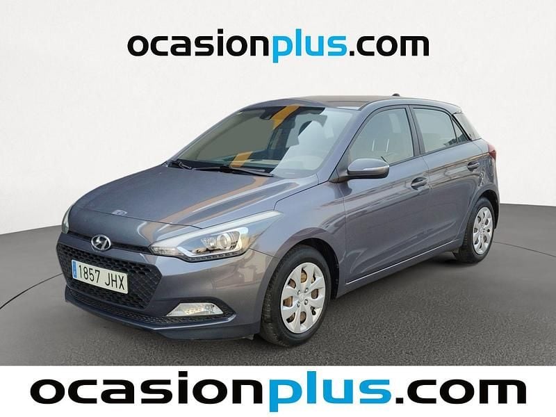 Gris Usado 2015 Hyundai i20 GO! Utilitario | 10.000 € (Precio justo) - Imagen 1/4