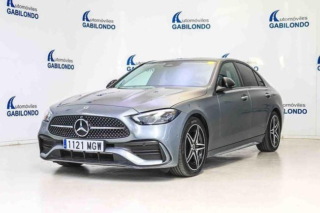 Usado Mercedes C220 AMG line 202 CV (148 kW) 2026 Gris Berlina