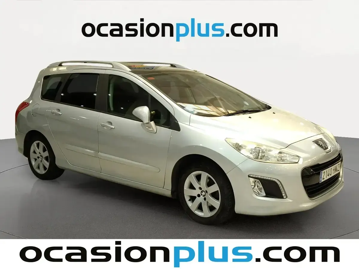 Usado Peugeot 308 Active 120 CV (88 kW) 2012 Gris Familiar