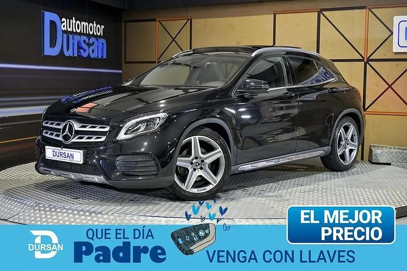 Usado Mercedes GLA220 178 CV (130 kW) 2018 Negro SUV