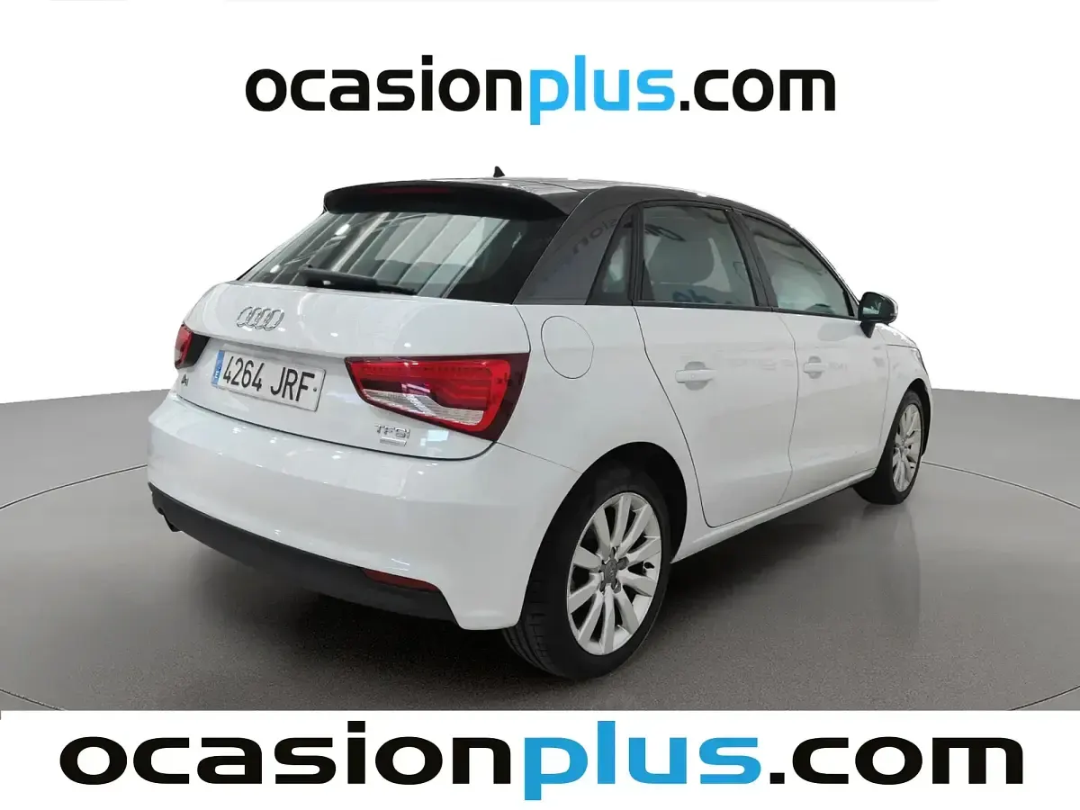 Usado Audi A1 Attraction 95 CV (69 kW) 2016 Blanco Utilitario